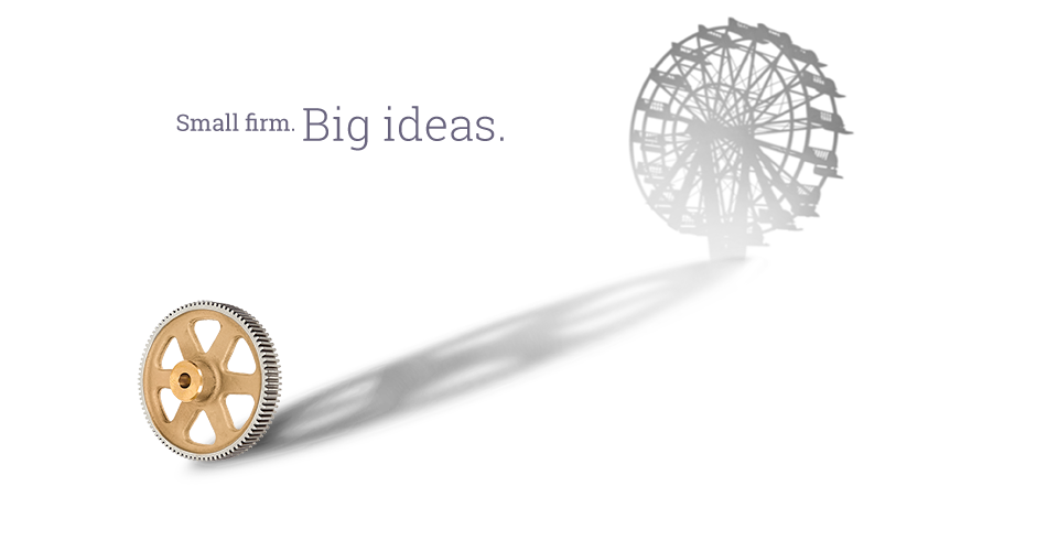 Small asset management firm with big ideas.